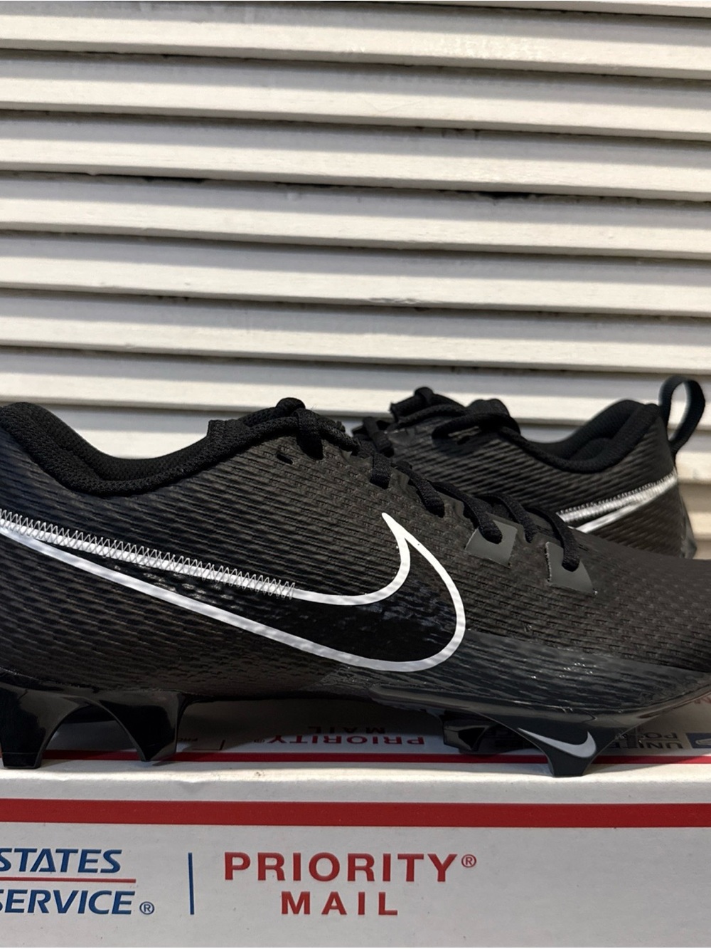 New Nike Vapor Edge Speed 360 2 Football Cleats Black Men’s Size 13 FN7764-001